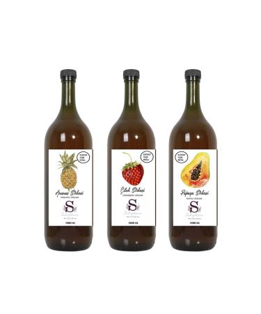 Suheylaana Natural Pineapple Strawberry and Papaya Vinegar 1500 Ml