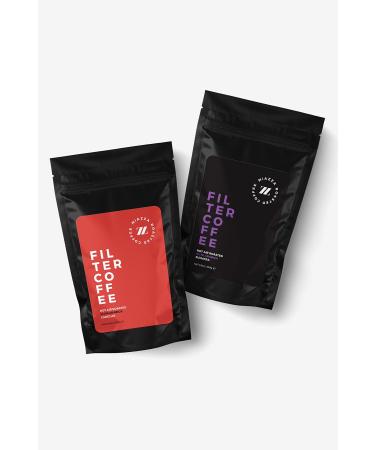 Miazza Coffee Ground Filter Coffee Sumatra & Carellio 0 Arabica 2 X 250 Gr