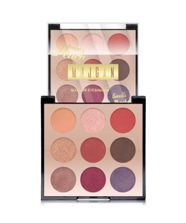 MUJGAN Sweet Peach 9-Piece Eyeshadow Palette No 02 77445511002200