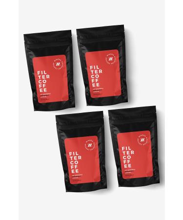 Miazza Coffee Ground Filter Coffee Carellio 0 Arabica 4 X 250 gr