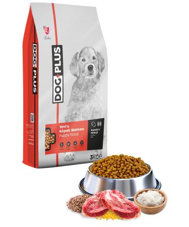 DogPlus Lamb Meat Rice Puppy Food 3 Kg - Buy Online on GoSupps.com