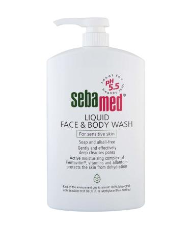 Sebamed Make-up For Face & Body Super Cleansing Gel 1000 ml - Buy Online on GoSupps.com