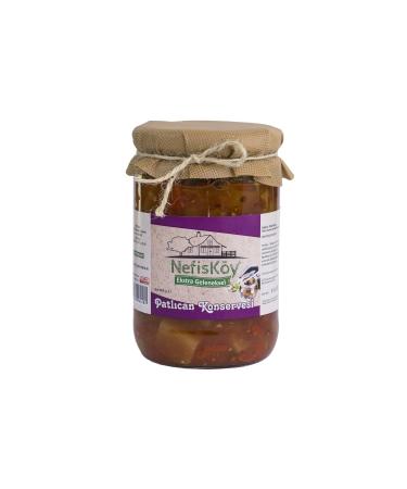 NefisK y Natural Additive-Free Canned Eggplant 600 gr