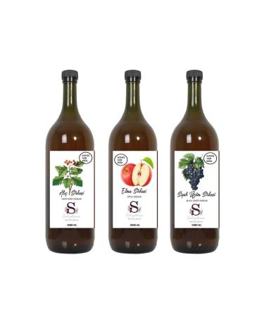 S heylaana Natural Hawthorn Apple and Black Grape Vinegar 1500 ml