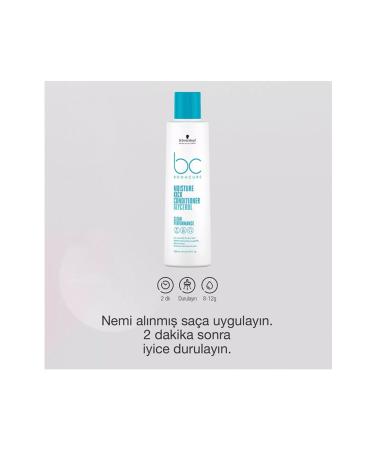 Schwarzkopf Bc Bonacure Moisture Kick Glycerol Moisturizing Sulfate-Free Conditioner 200 Ml - Buy Online on GoSupps.com