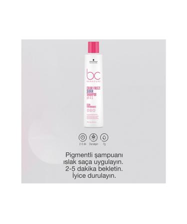 Schwarzkopf Bc Bonacure Color Freeze Ph 4.5 Silver Shampoo for Light Hair 250 Ml - Buy Online on GoSupps.com