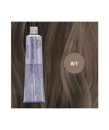 Wella Illumina 8/1 Light Ash Blonde Hair Dye 60 _ml* - Buy Online on GoSupps.com