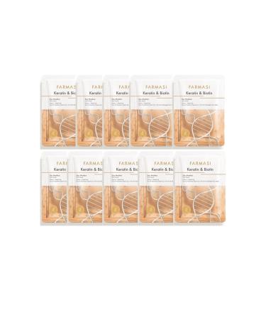Farmasi Keratin & Biotin Hair Mask 10 Pieces