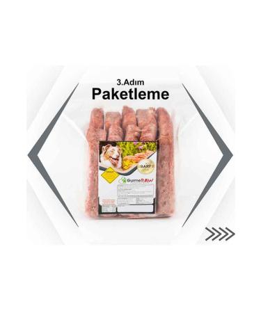 GurmeRAW Barf Plus - 5 Kg Raw Dog Food Barf - (IN 100 GR PORTIONS) Gurme - Buy Online on GoSupps.com