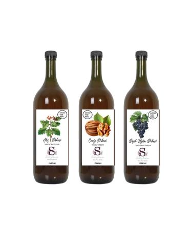 S heylaana Natural Hawthorn Walnut and Black Grape Vinegar 1500 Ml
