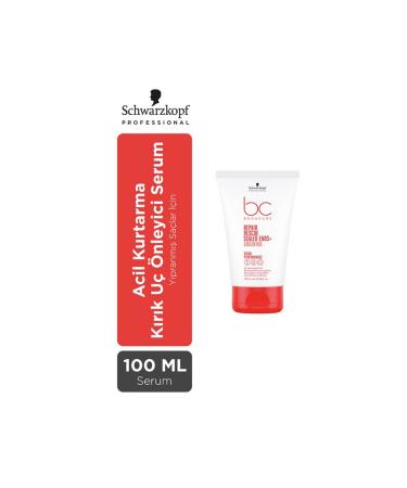 Schwarzkopf Bc Bonacure Emergency Rescue Split End Prevention Sulfate Free Serum 100 Ml