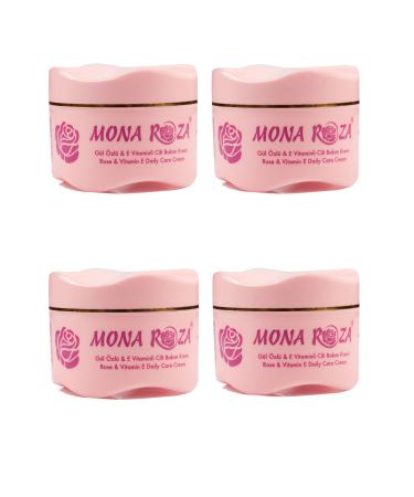 MonaRoza Vitamin E & Rose Essence Legendary Cream Set of 4 (250 Ml X 4 Pieces)