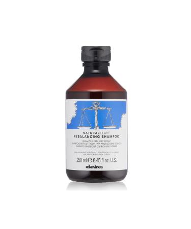 Davines Naturaltech Rebalancing Purifying Natural Shampoo for Oily Hair 250 Ml Key Hairdresser