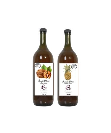 Suheylaana Natural Pineapple Vinegar 1500 Ml And Natural Walnut Vinegar 1500 Ml