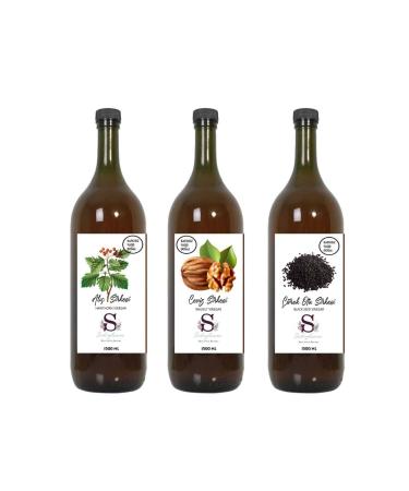 S heylaana Natural Hawthorn Walnut and Black Cumin Vinegar 1500 ml