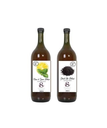 Suheylaana Natural Mint & Lemon and Black Cumin Vinegar 1500 ml
