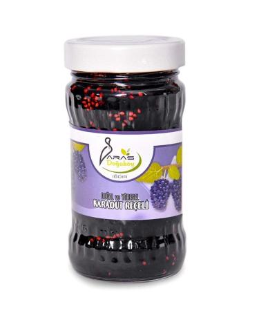 Aras Do ak y Natural and Local Black Mulberry Jam 380 Gr