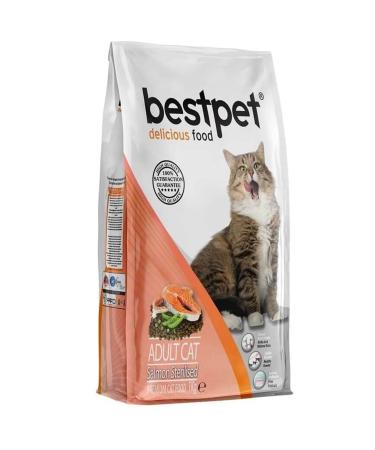 Bestpet Salmon Sterilized Cat Food 1kg