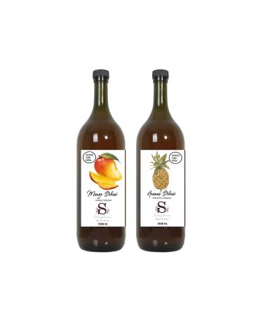 Suheylaana Natural Pineapple Vinegar 1500 Ml And Natural Mango Vinegar 1500 Ml