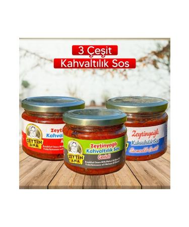 OLIVE MAIN Breakfast Sauce Types 3 Pieces