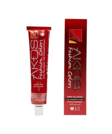 AKOS Light Ash Blonde Color Hair Dye No 9.1