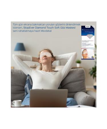 StopEver S Diamond Touch Soft - Eye Mask - 2 Pieces - Buy Online on GoSupps.com