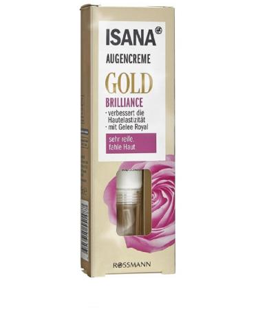 ISANA Gold Brilliance Eye Cream Intensive Care 15 Ml