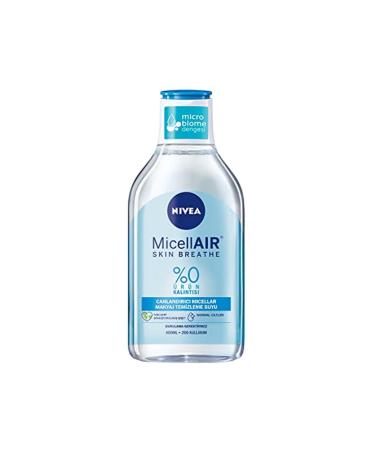 NIVEA Refreshing Micellar Make-Up Remover Water Normal Skin (400ml) Face Cleansing Effective Make-Up