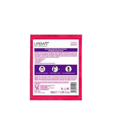 Urban Care Care Intense Keratin For Heavily Damaged Hair Silky Smoothing Hair Mask 50 Ml - Buy Online on GoSupps.com
