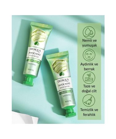 BIOAQUA Avocado Soothing Purifying Moisturizing Mud Clay Mask 50 gr - Buy Online on GoSupps.com