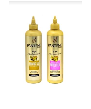 Pantene Curly Care + Repair Care 7/24 300ml Hair Conditioner 2 Pieces