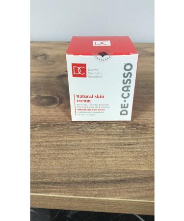 DE CASSO De-casso Natural Skin Cream 50ml - Buy Online on GoSupps.com