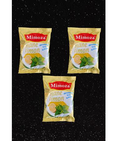 Mimosa Mint Lemon Flavored Hot Powder Drink Oralet 3 Pieces 250 gr 150 Cups