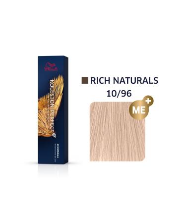 wella Professionals Koleston Perfect Me+ 10/96 Rich Naturals Permanent Hair Dye 60 Ml