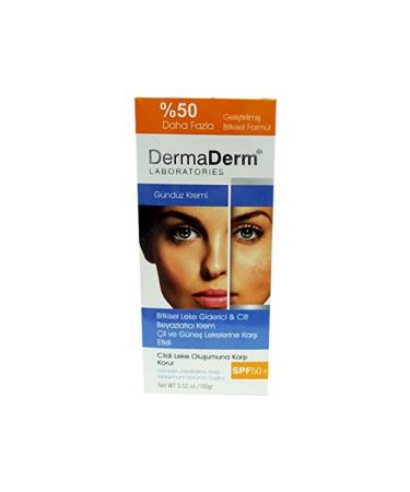 DermaDerm Herbal Skin Whitening Day Cream 100 Gr - Buy Online on GoSupps.com