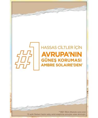 Garnier Ambre Solaire Sensitive Advanced Vegan Sunscreen Milk (gkf50+ 200ml) - Buy Online on GoSupps.com