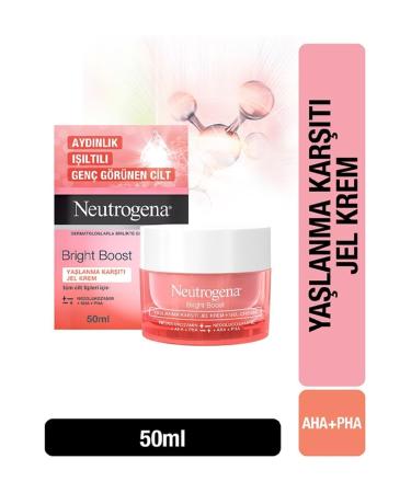 Neutrogena Bright Boost Anti-Aging & Rejuvenating Gel Cream 50 ml - Buy Online on GoSupps.com