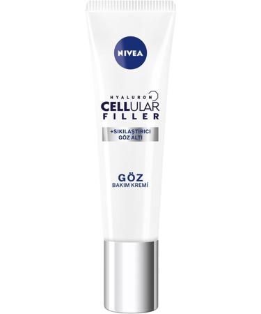 NIVEA Hyaluron Cellular Filler Anti-Aging Eye Cream 15ml - Buy Online on GoSupps.com