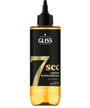 Gliss 7 Sec - 7 Seconds Express Nourishing Liquid Cream 200 Ml