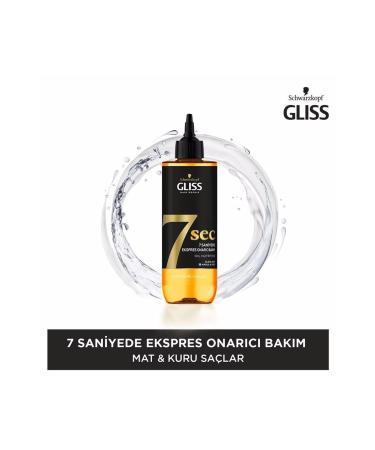 Gliss 7 Sec - 7 Seconds Express Nourishing Liquid Cream 200 Ml - Buy Online on GoSupps.com