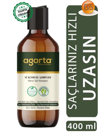 Agarta Horse Tail Natural Shampoo 400 Ml 3 Pieces