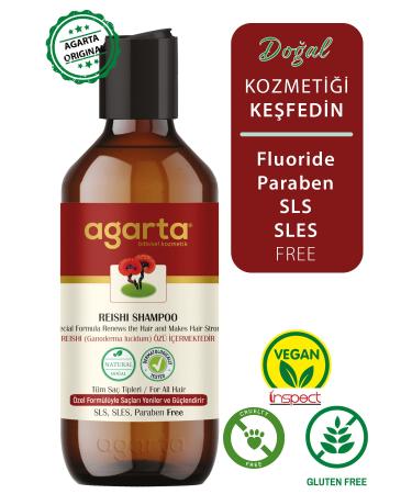 Agarta Natural Reishi Essence Shampoo 400 ml - Buy Online on GoSupps.com