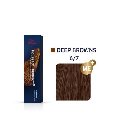 wella Professionals Koleston Perfect Me+ 6/7 Deep Browns Permanent Hair Dye 60 Ml