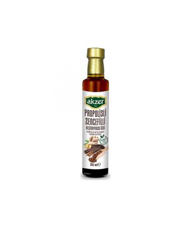 Akzer Propolis Ginger Carob Extract 350 Ml