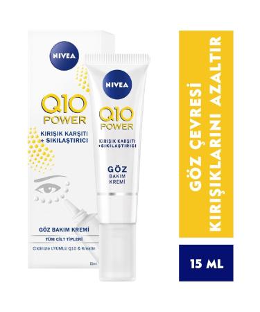 NIVEA Eye Care Cream Q10 Power Anti-Wrinkle and Firming 15 Ml