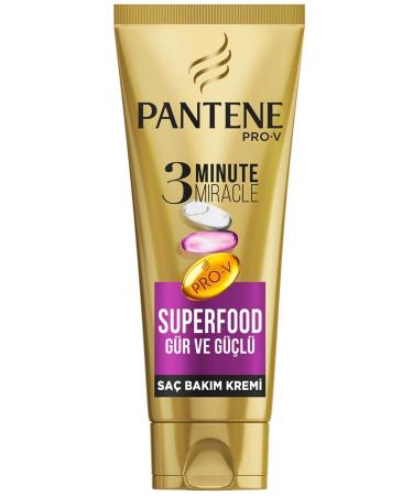 Pantene Brand: Hair Conditioner Pro-v Superfood 3 Minute Miracle 200 Ml Category: Hair Conditioner