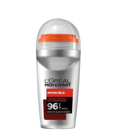 L'Oreal Paris Men Expert Invincible Super Anti Perspirant High Protection Men's Roll On 50_ml. - Buy Online on GoSupps.com