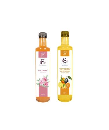 Suheylaana Natural Rose Vinegar 500 ml and Natural Vitamin C Vinegar 500 ml
