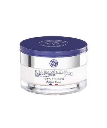Yves Rocher Filler Vegetal-Hyaluronic Acid Moisturizing Anti-Aging Plumping Face Cream 50ml
