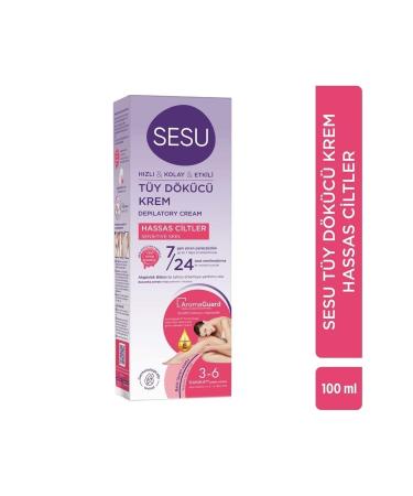 Sesu Super Hair Removal Cream for Fine Hair 100 ml